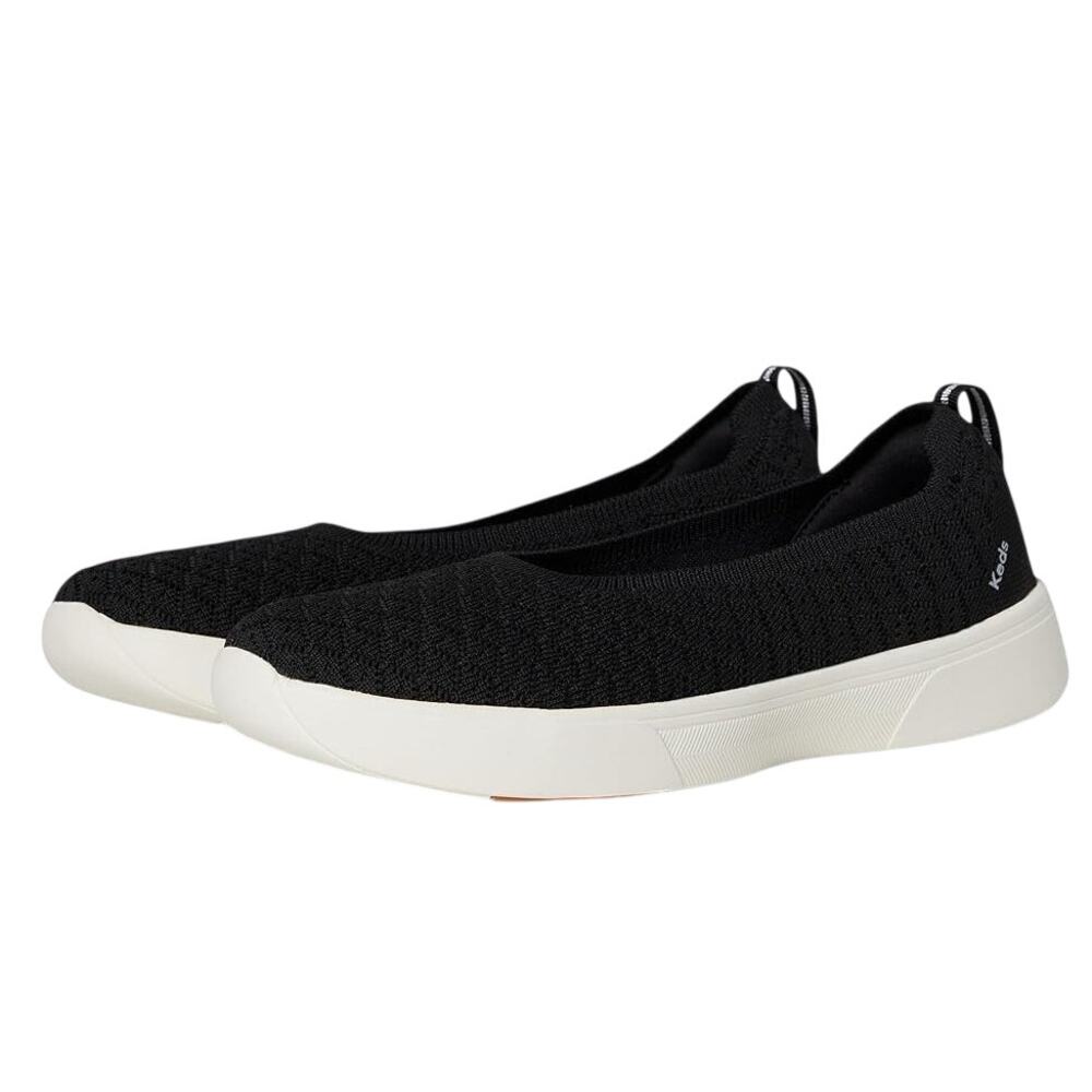 Keds Womens BlissWalk Skimmer Casual Shoes Size 7.5 M EU 38 Black Slip On NIB